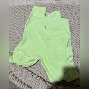 Lululemon neon leggings